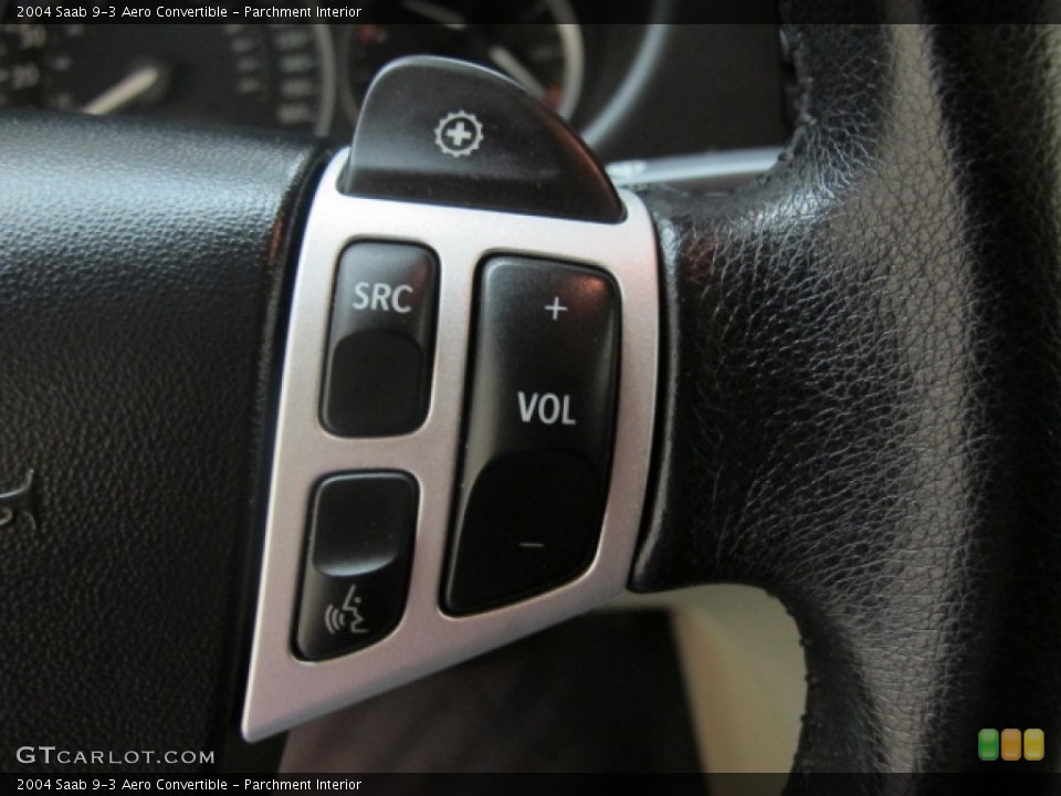 Parchment Interior Controls for the 2004 Saab 9-3 Aero Convertible #59928308