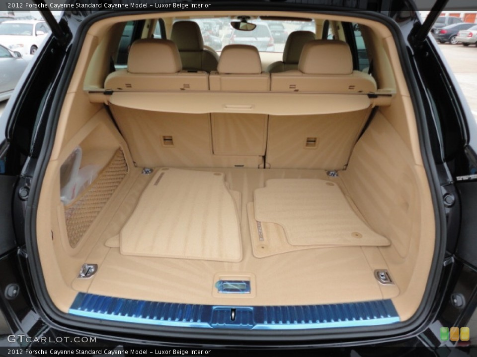 Luxor Beige Interior Trunk for the 2012 Porsche Cayenne  #59930984