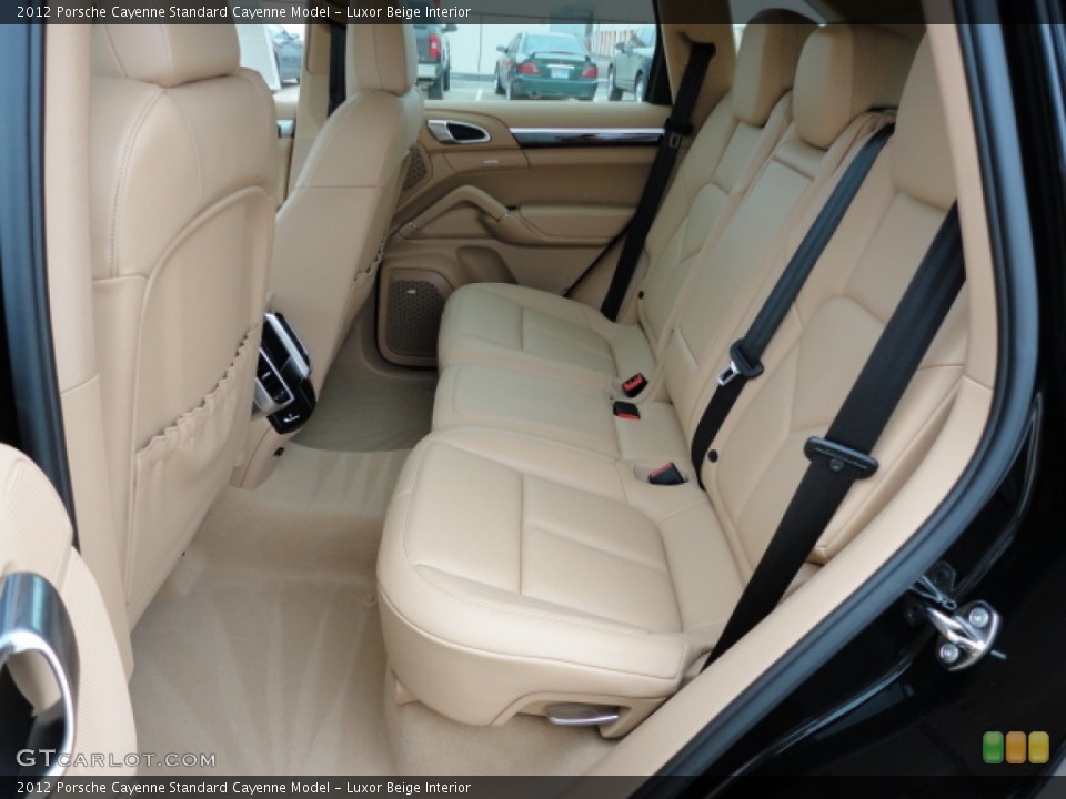 Luxor Beige Interior Rear Seat for the 2012 Porsche Cayenne  #59931003