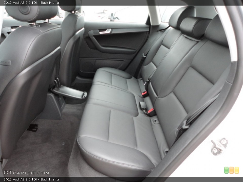 Black Interior Photo for the 2012 Audi A3 2.0 TDI #59931086