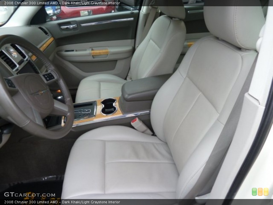 Dark Khaki/Light Graystone Interior Photo for the 2008 Chrysler 300 Limited AWD #59932796