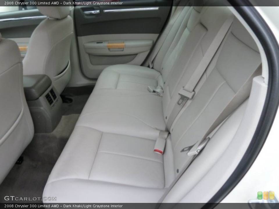 Dark Khaki/Light Graystone Interior Rear Seat for the 2008 Chrysler 300 Limited AWD #59932805