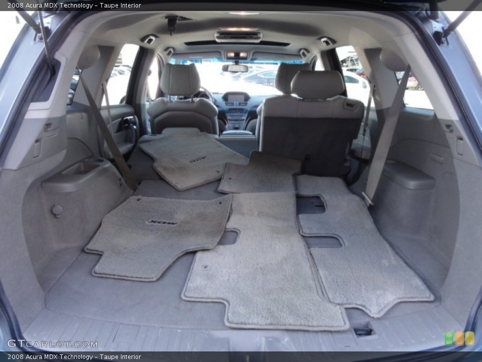 Taupe Interior Trunk for the 2008 Acura MDX Technology #59933315