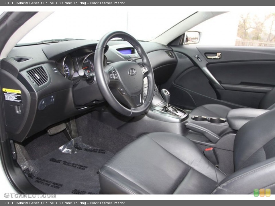 Black Leather Interior Photo for the 2011 Hyundai Genesis Coupe 3.8 Grand Touring #59933459