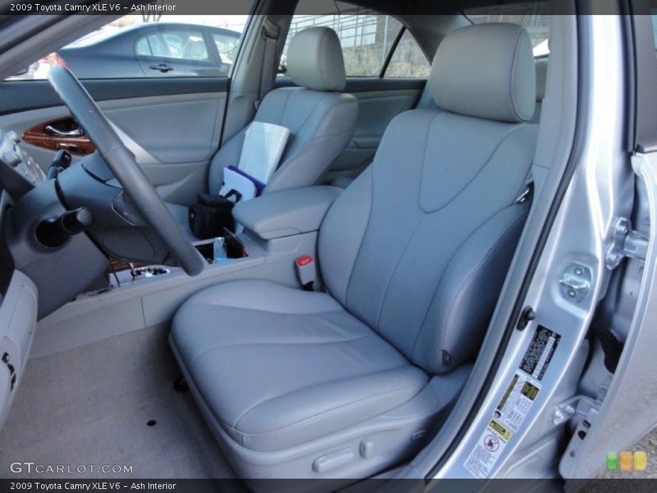Ash Interior Front Seat for the 2009 Toyota Camry XLE V6 #59933681