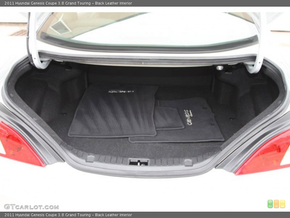 Black Leather Interior Trunk for the 2011 Hyundai Genesis Coupe 3.8 Grand Touring #59933780