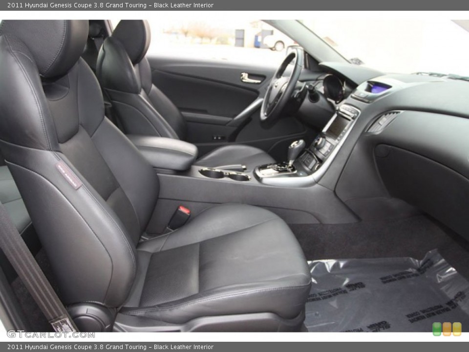 Black Leather Interior Photo for the 2011 Hyundai Genesis Coupe 3.8 Grand Touring #59933798