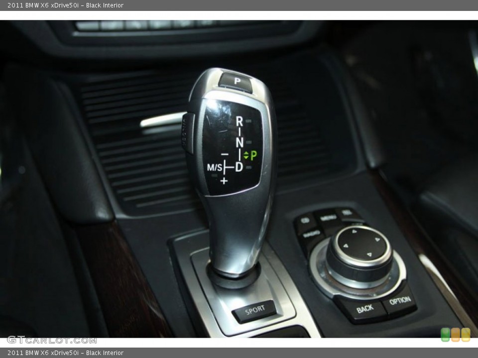 Black Interior Transmission for the 2011 BMW X6 xDrive50i #59934116