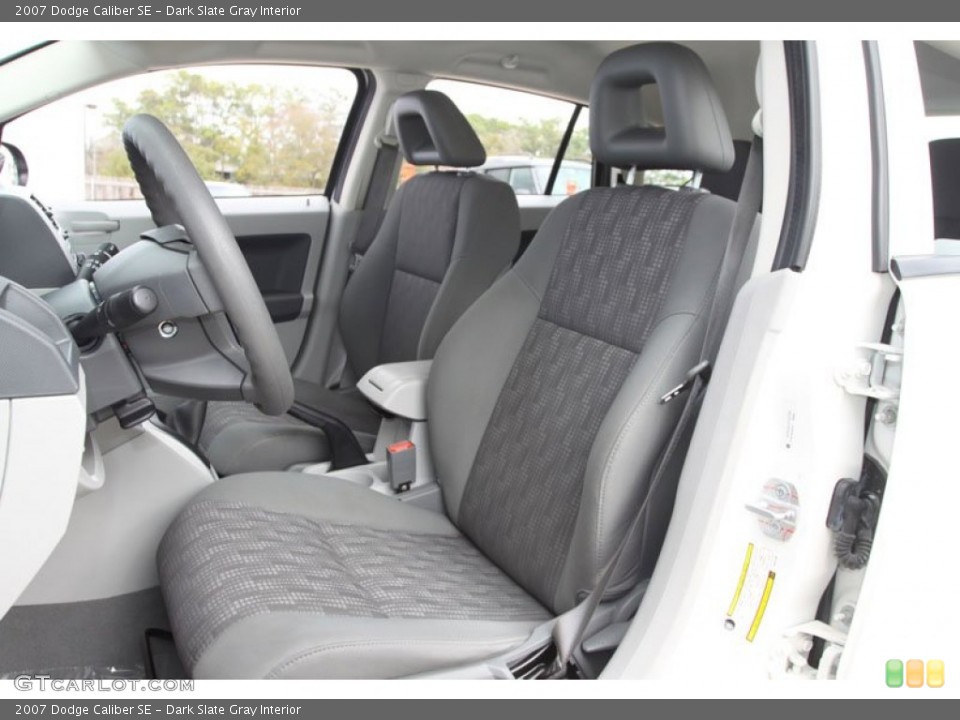Dark Slate Gray Interior Front Seat for the 2007 Dodge Caliber SE #59935376