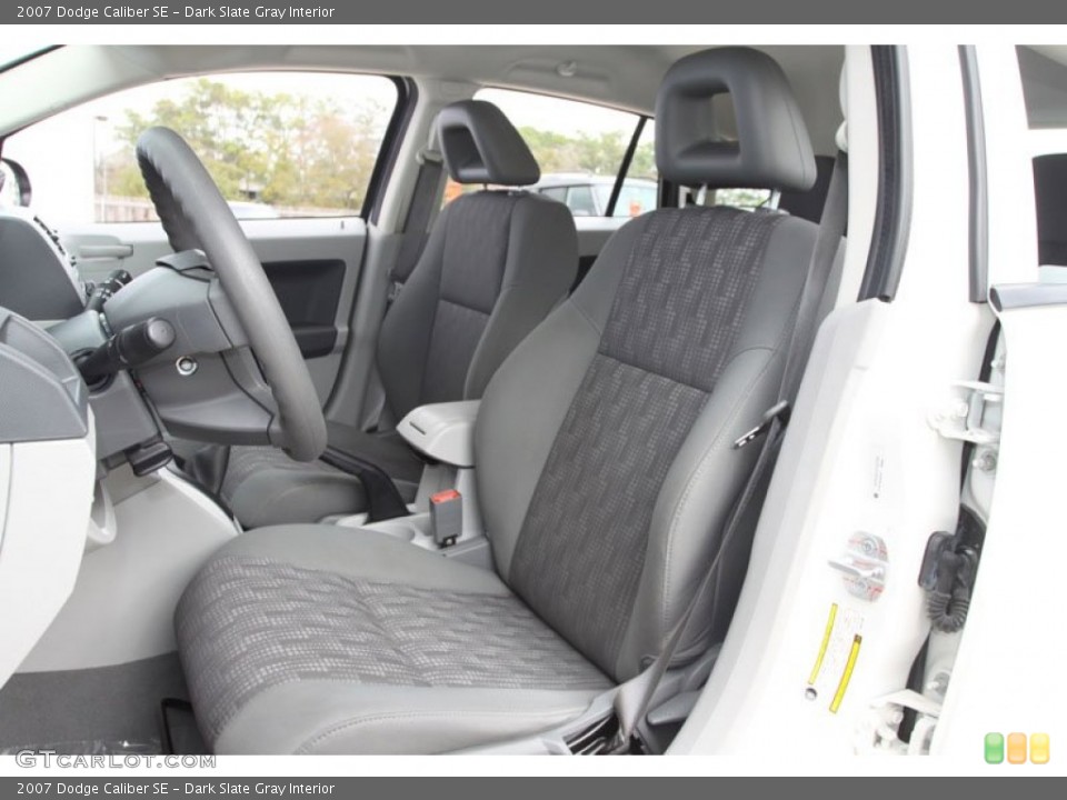 Dark Slate Gray 2007 Dodge Caliber Interiors