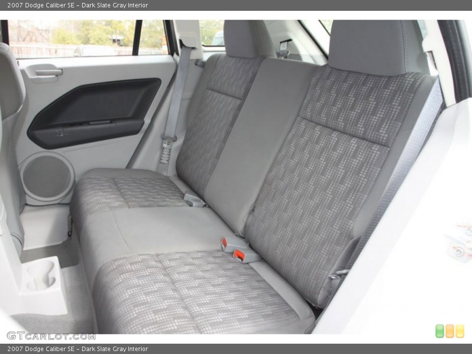 Dark Slate Gray Interior Rear Seat for the 2007 Dodge Caliber SE #59935385