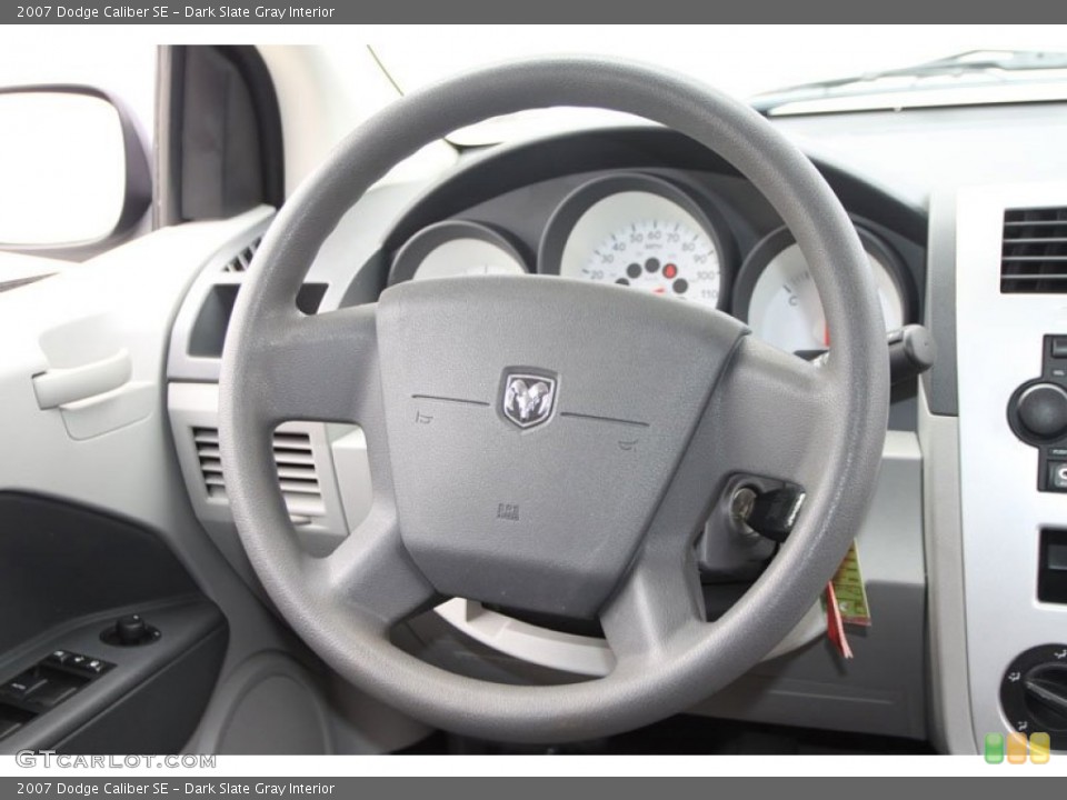 Dark Slate Gray Interior Steering Wheel for the 2007 Dodge Caliber SE #59935556