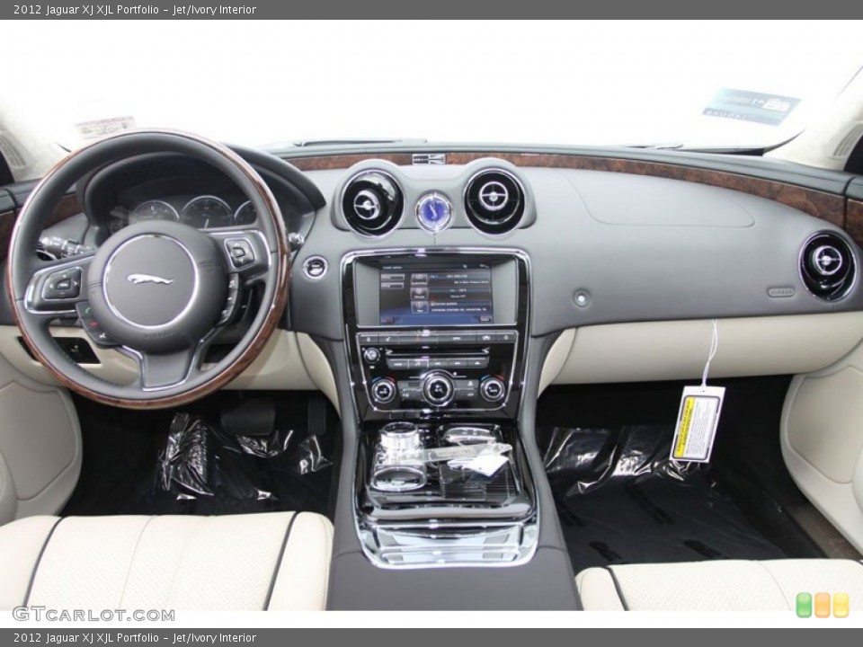 Jet/Ivory Interior Dashboard for the 2012 Jaguar XJ XJL Portfolio #59935847
