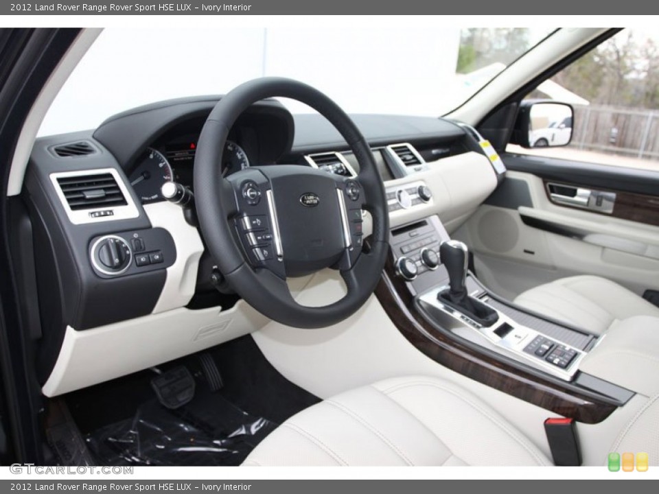 Ivory Interior Photo for the 2012 Land Rover Range Rover Sport HSE LUX #59936234