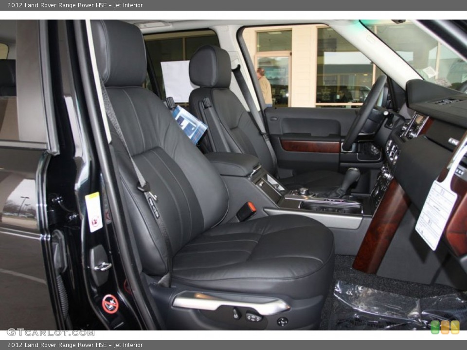Jet Interior Front Seat for the 2012 Land Rover Range Rover HSE #59937394