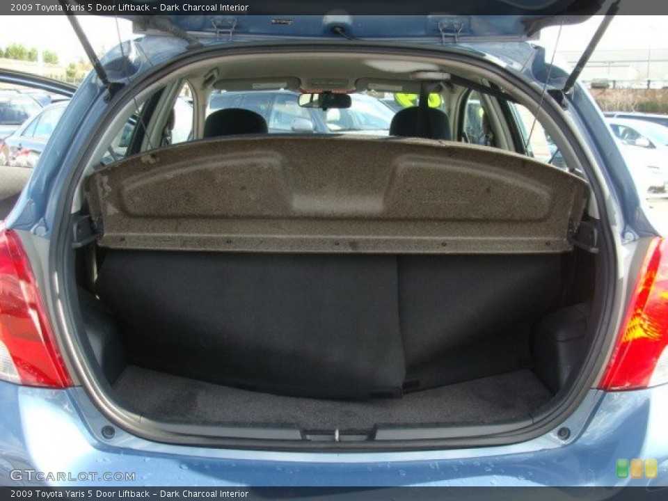 Dark Charcoal Interior Trunk for the 2009 Toyota Yaris 5 Door Liftback #59938709