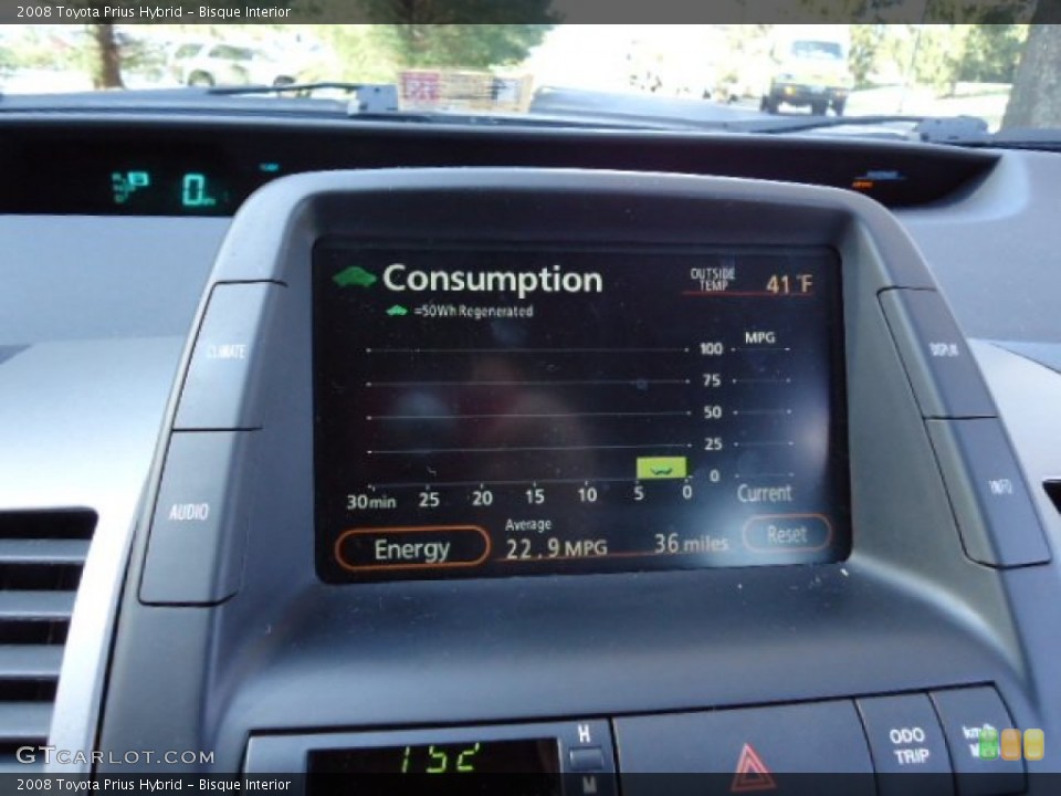 Bisque Interior Controls for the 2008 Toyota Prius Hybrid #59939498
