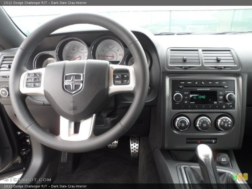 Dark Slate Gray Interior Dashboard for the 2012 Dodge Challenger R/T #59940164
