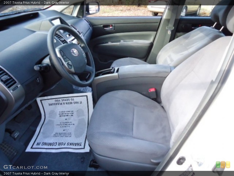 Dark Gray Interior Photo for the 2007 Toyota Prius Hybrid #59940824