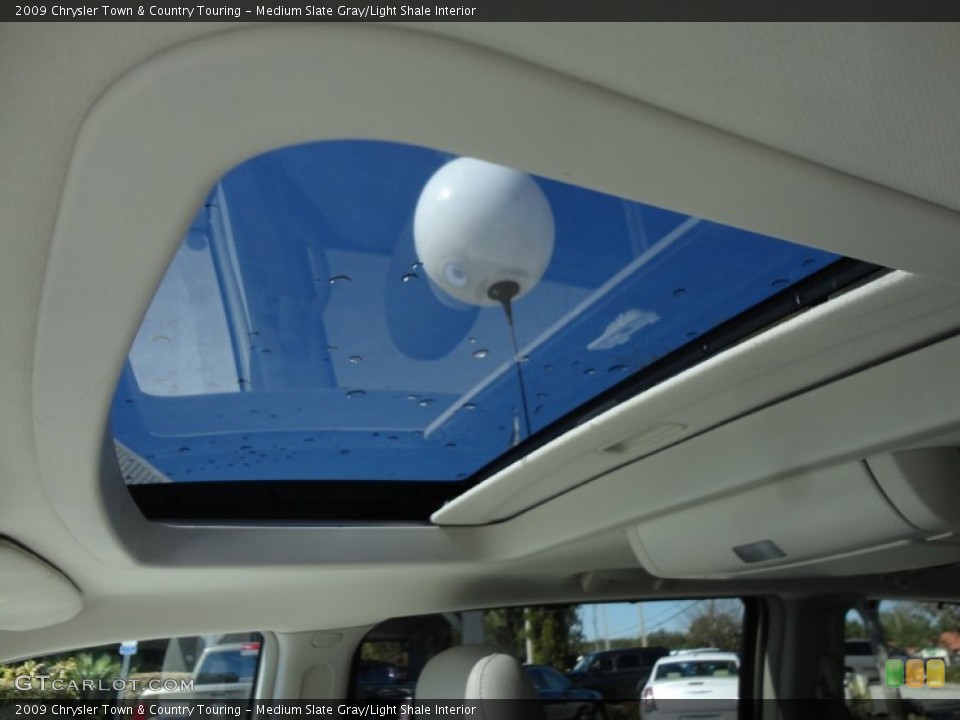 Medium Slate Gray/Light Shale Interior Sunroof for the 2009 Chrysler Town & Country Touring #59943566
