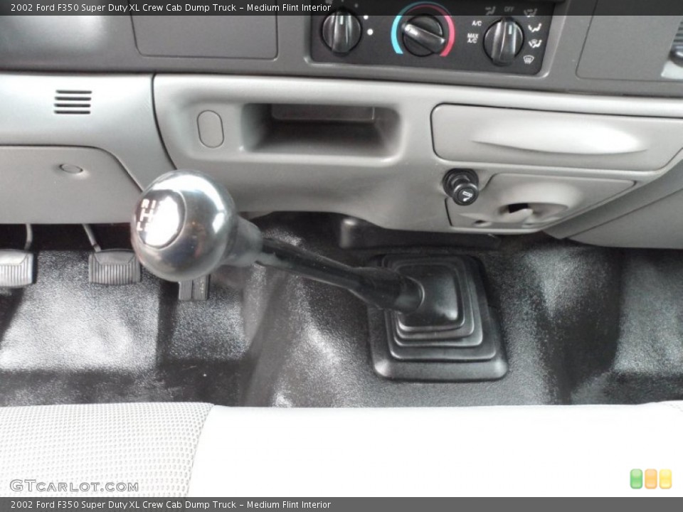 Medium Flint Interior Transmission for the 2002 Ford F350 Super Duty XL Crew Cab Dump Truck #59946416
