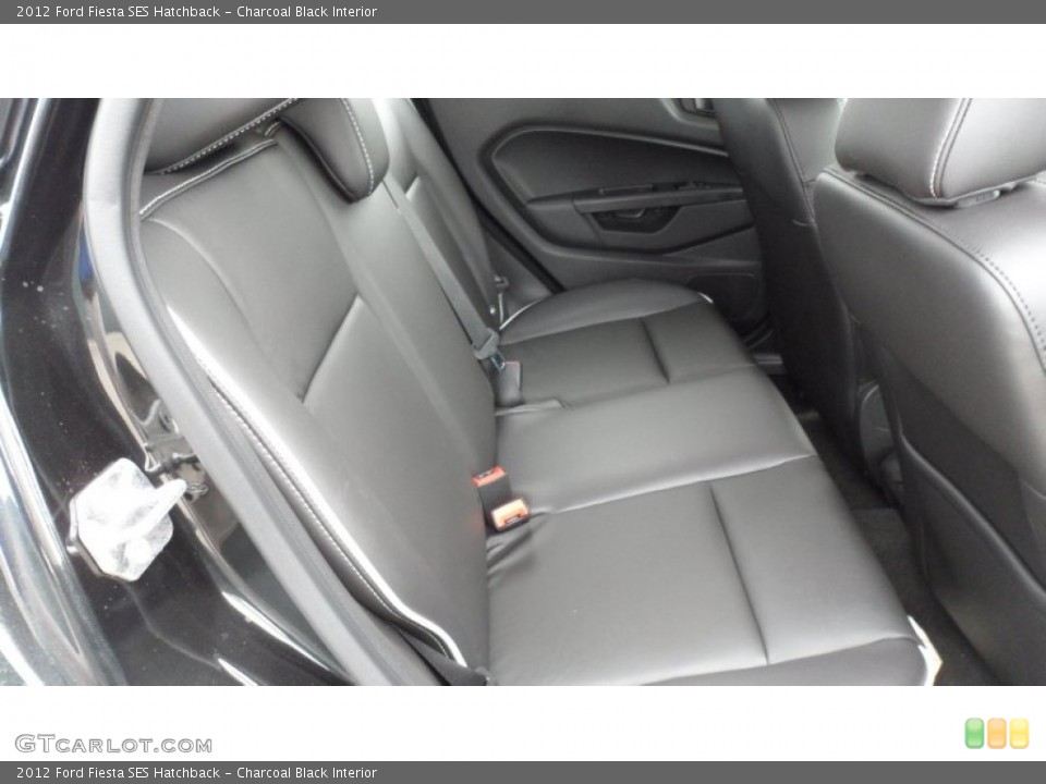 Charcoal Black Interior Photo for the 2012 Ford Fiesta SES Hatchback #59946875