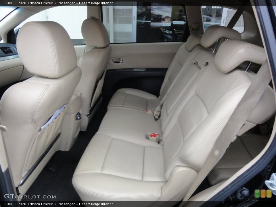 Desert Beige Interior Rear Seat for the 2008 Subaru Tribeca Limited 7 Passenger #59947391