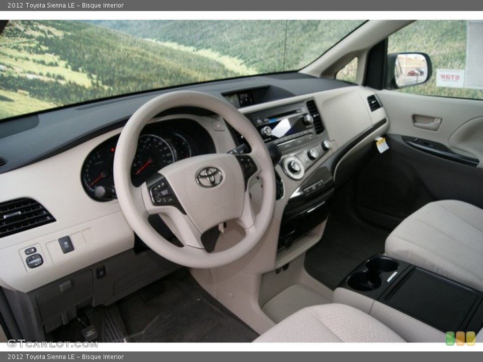 Bisque Interior Photo for the 2012 Toyota Sienna LE #59947559