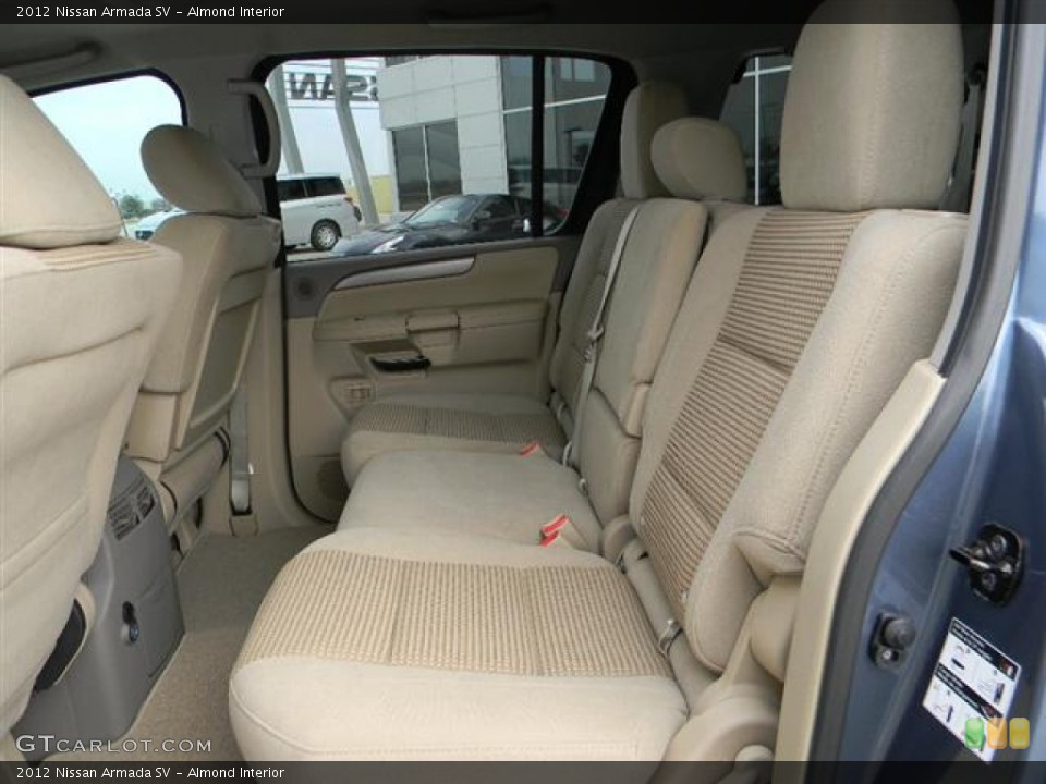 Almond Interior Rear Seat for the 2012 Nissan Armada SV #59948909