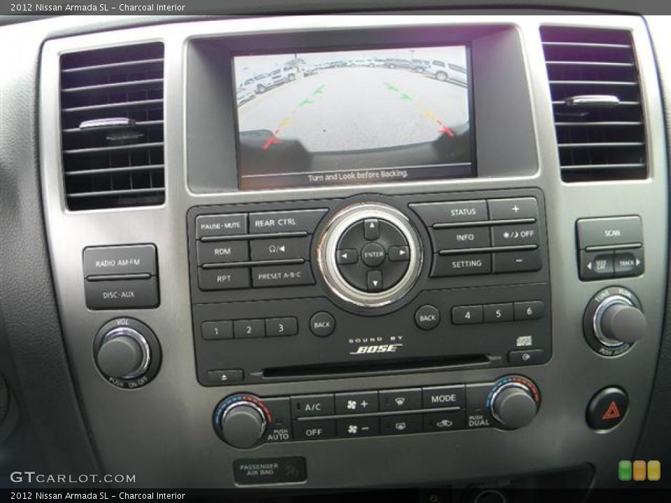 Charcoal Interior Controls for the 2012 Nissan Armada SL #59949065