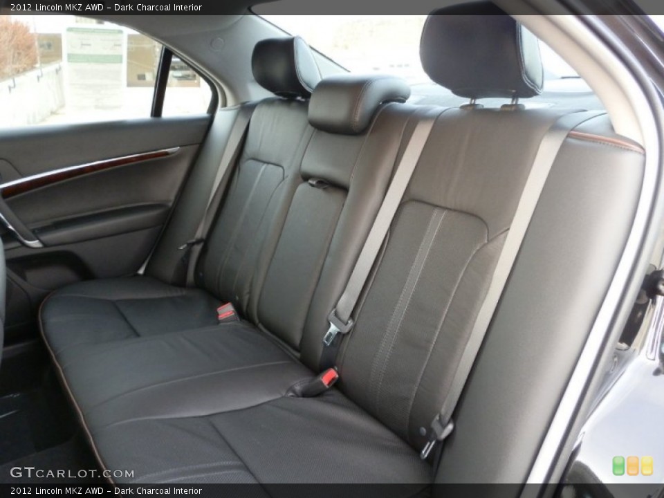 Dark Charcoal Interior Rear Seat for the 2012 Lincoln MKZ AWD #59949979