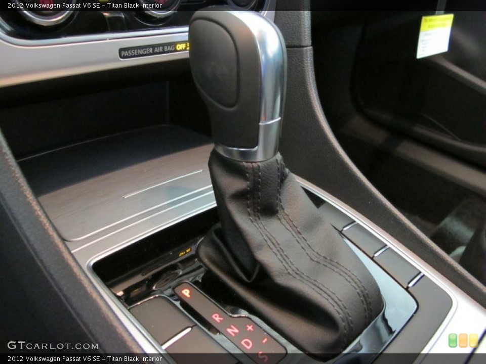 Titan Black Interior Transmission for the 2012 Volkswagen Passat V6 SE #59952162