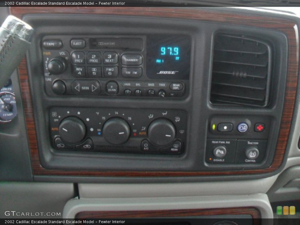 Pewter Interior Audio System for the 2002 Cadillac Escalade  #59952276