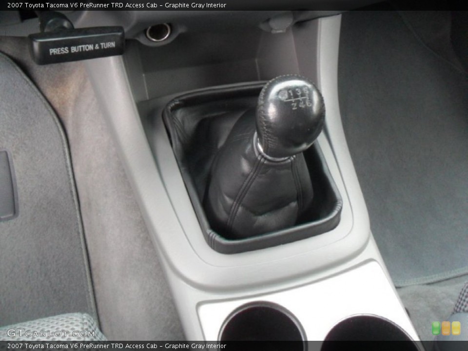 Graphite Gray Interior Transmission for the 2007 Toyota Tacoma V6 PreRunner TRD Access Cab #59953517