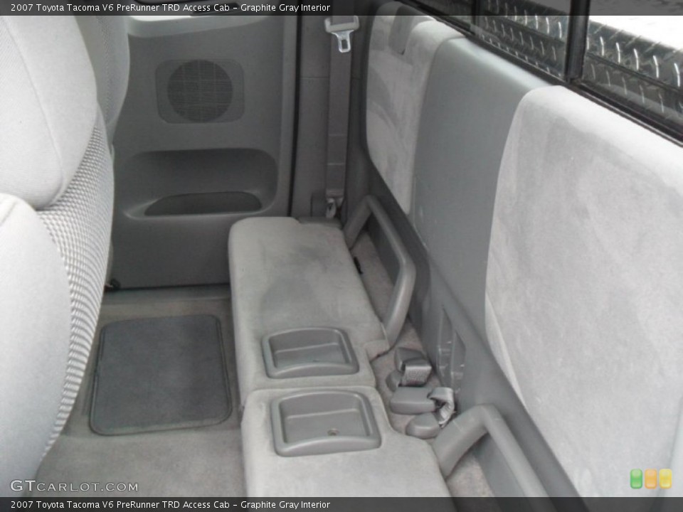 Graphite Gray Interior Photo for the 2007 Toyota Tacoma V6 PreRunner TRD Access Cab #59953553