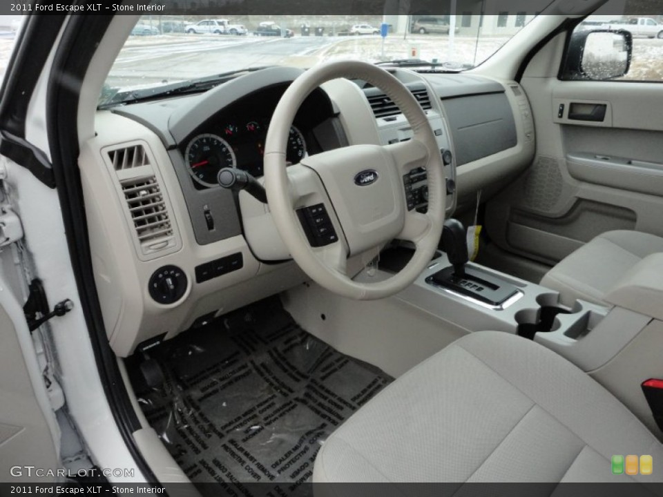 Stone Interior Prime Interior for the 2011 Ford Escape XLT #59954453