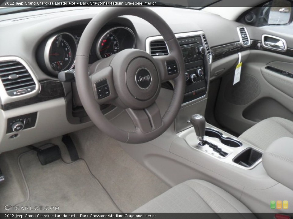 Dark Graystone/Medium Graystone Interior Photo for the 2012 Jeep Grand Cherokee Laredo 4x4 #59954792