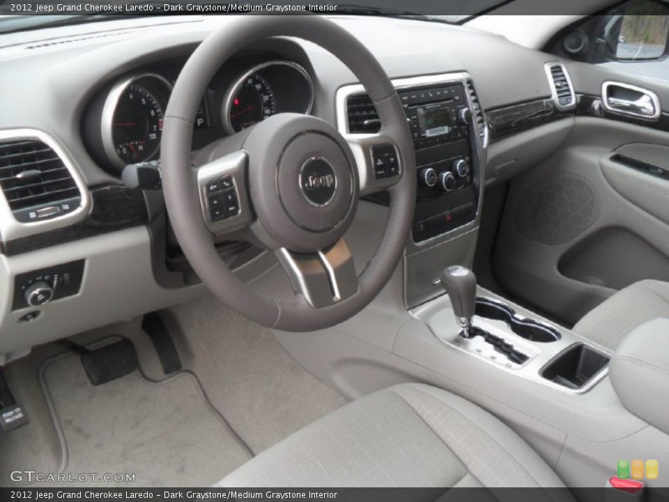 Dark Graystone/Medium Graystone Interior Photo for the 2012 Jeep Grand Cherokee Laredo #59954996