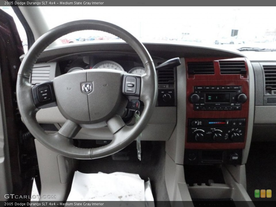Medium Slate Gray Interior Dashboard for the 2005 Dodge Durango SLT 4x4 #59956049