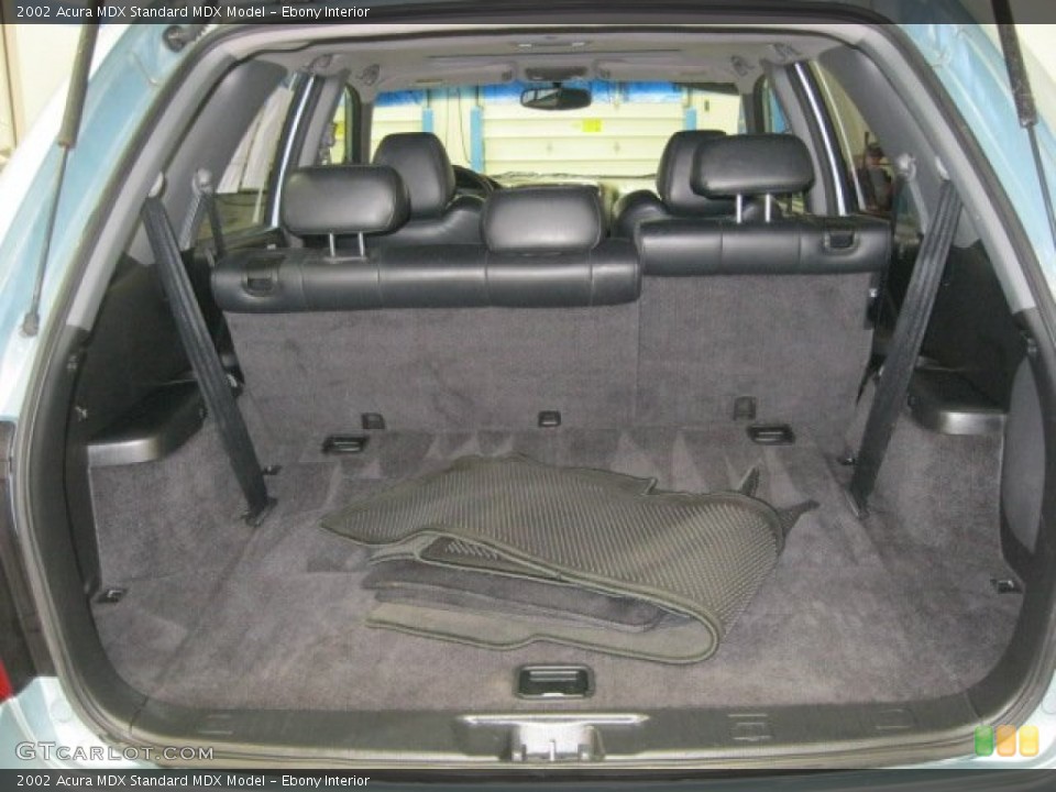 Ebony Interior Trunk for the 2002 Acura MDX  #59958393