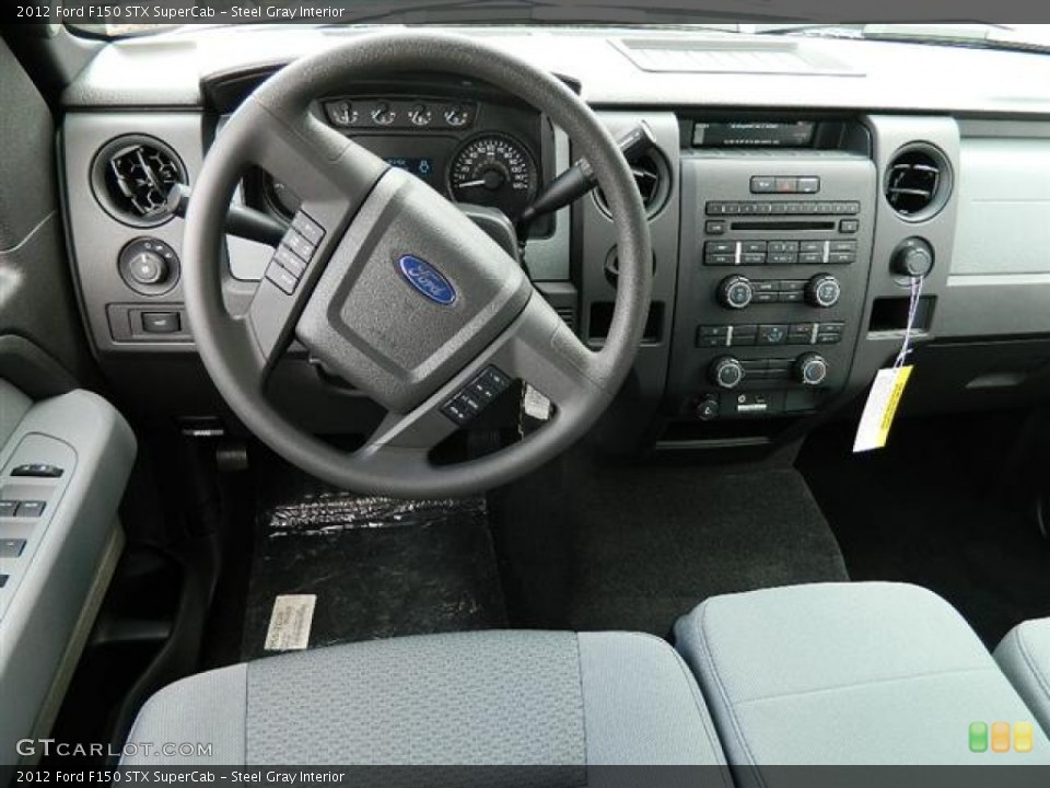 Steel Gray Interior Dashboard for the 2012 Ford F150 STX SuperCab #59958833