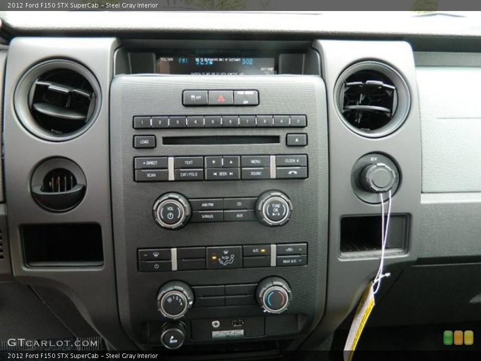 Steel Gray Interior Controls for the 2012 Ford F150 STX SuperCab #59958839