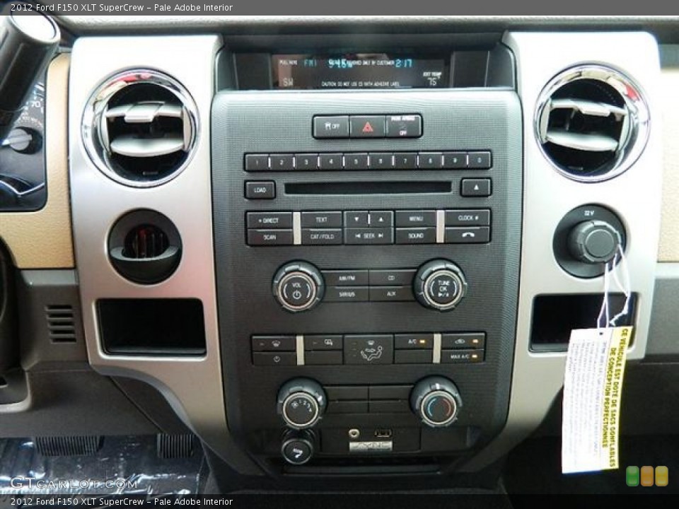 Pale Adobe Interior Controls for the 2012 Ford F150 XLT SuperCrew #59960436