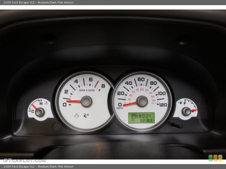 Medium/Dark Flint Interior Gauges for the 2006 Ford Escape XLS #59960649