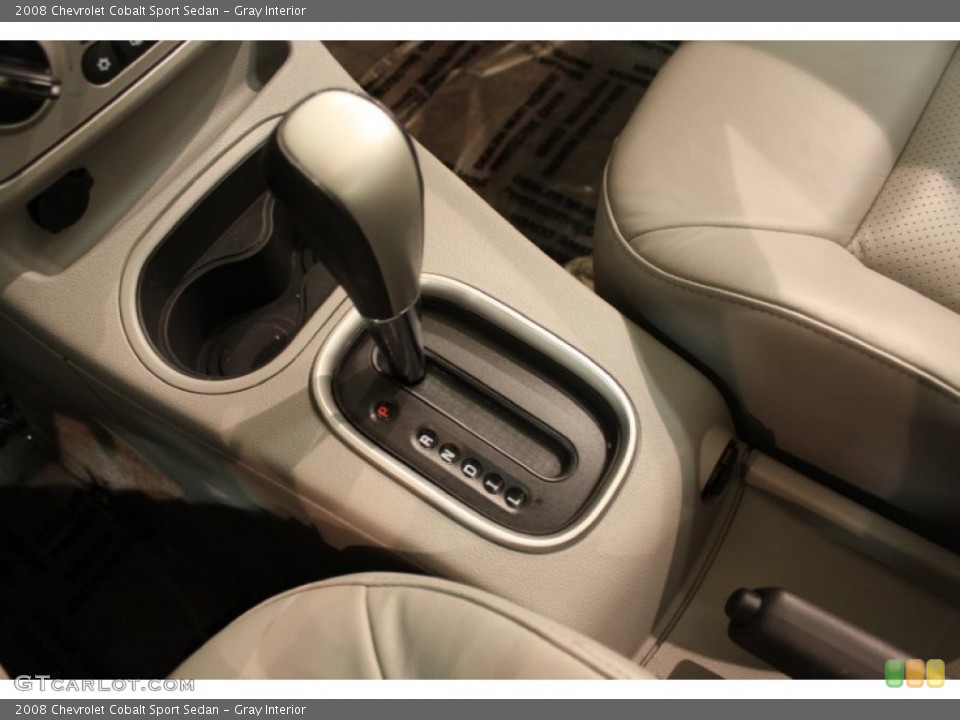 Gray Interior Transmission for the 2008 Chevrolet Cobalt Sport Sedan #59962260