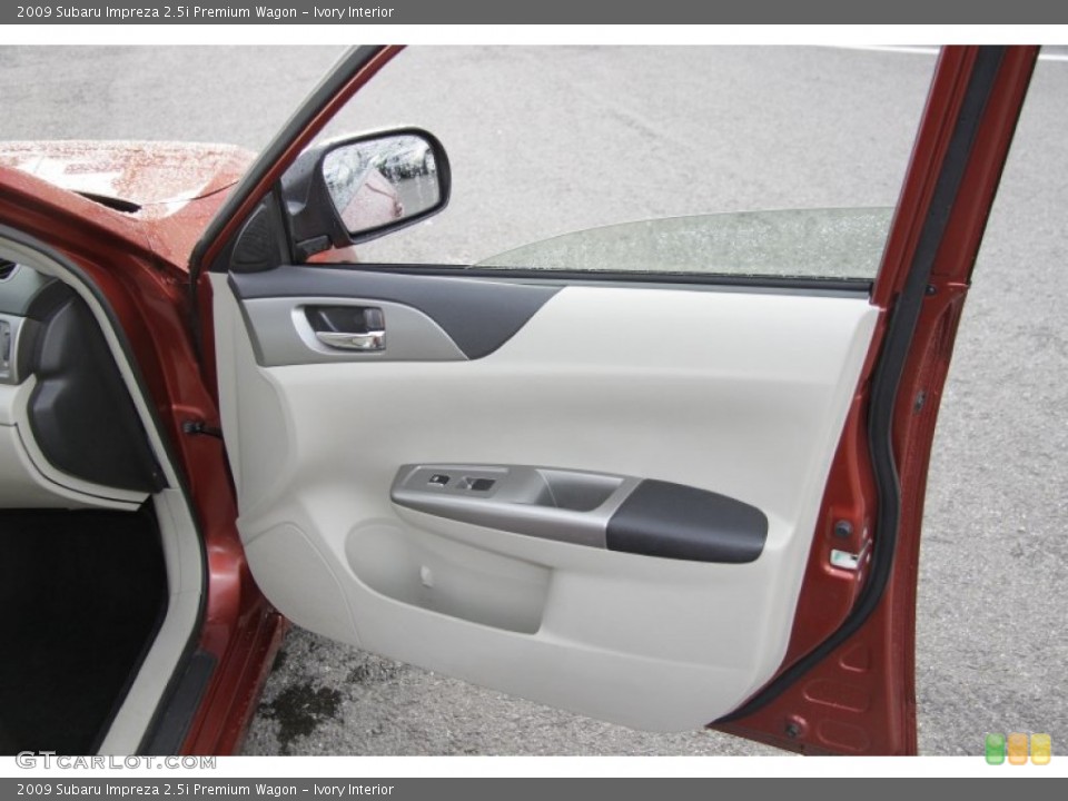Ivory Interior Door Panel for the 2009 Subaru Impreza 2.5i Premium Wagon #59966753