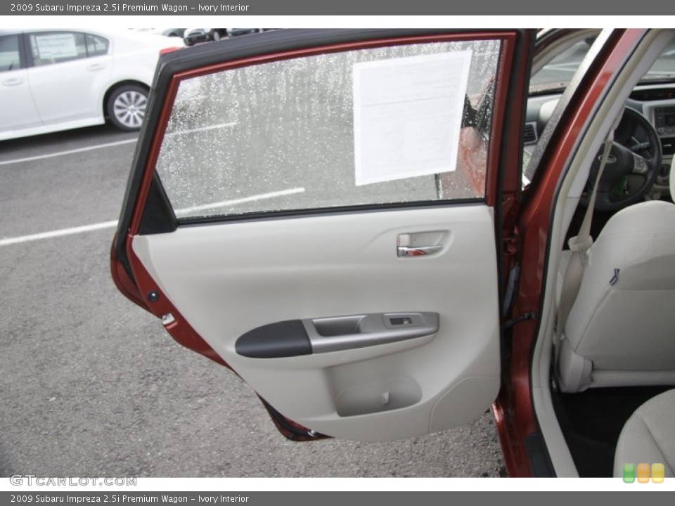 Ivory Interior Door Panel for the 2009 Subaru Impreza 2.5i Premium Wagon #59966768