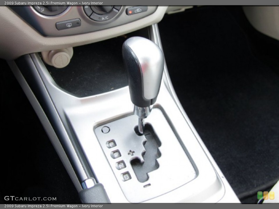 Ivory Interior Transmission for the 2009 Subaru Impreza 2.5i Premium Wagon #59966819