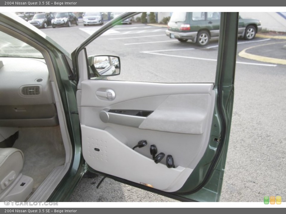 Beige Interior Door Panel for the 2004 Nissan Quest 3.5 SE #59967437