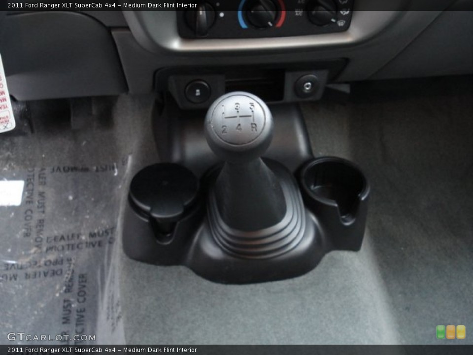 Medium Dark Flint Interior Transmission for the 2011 Ford Ranger XLT SuperCab 4x4 #59970295